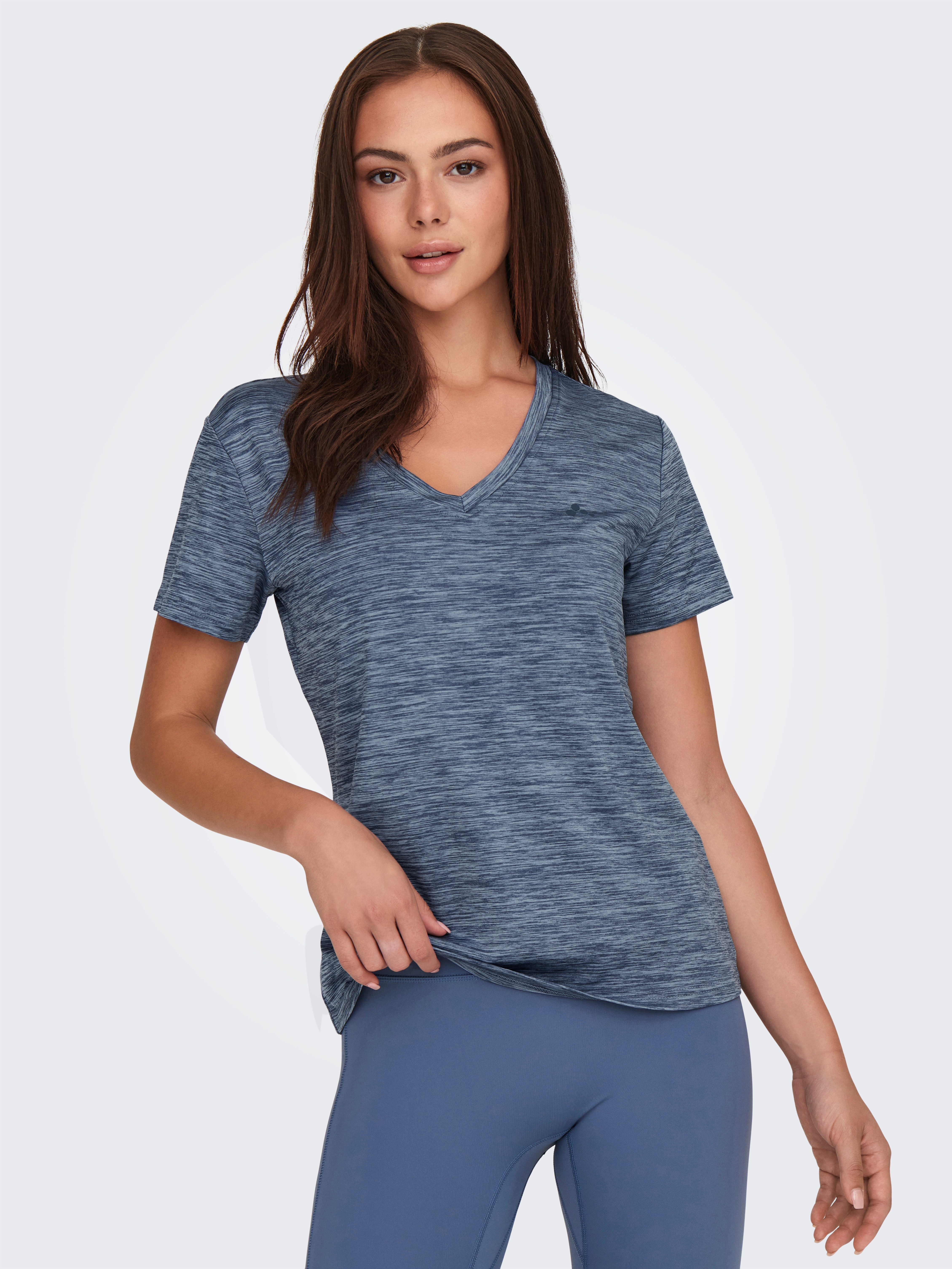 ONLY Play Trainingsshirt ONPCORE LIFE VN SS REG TEE NOOS mit reflektierenden Details