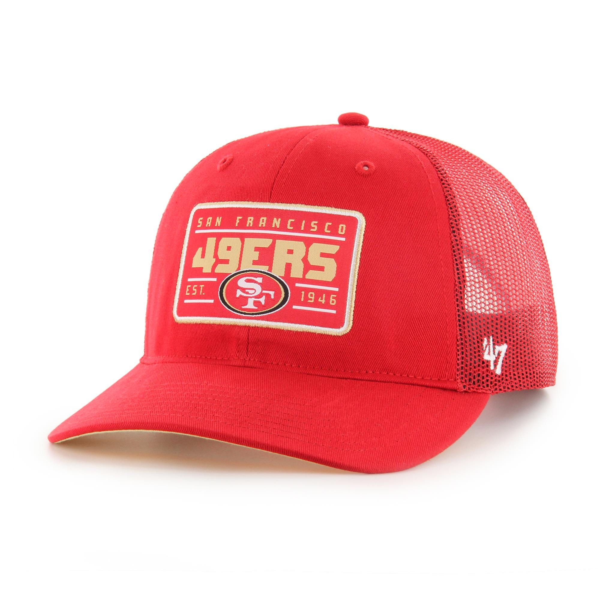 Trucker Cap '47 Brand NFL Cap SAN FRANCISCO 49ERS '47 Hardline Trucker RF Red