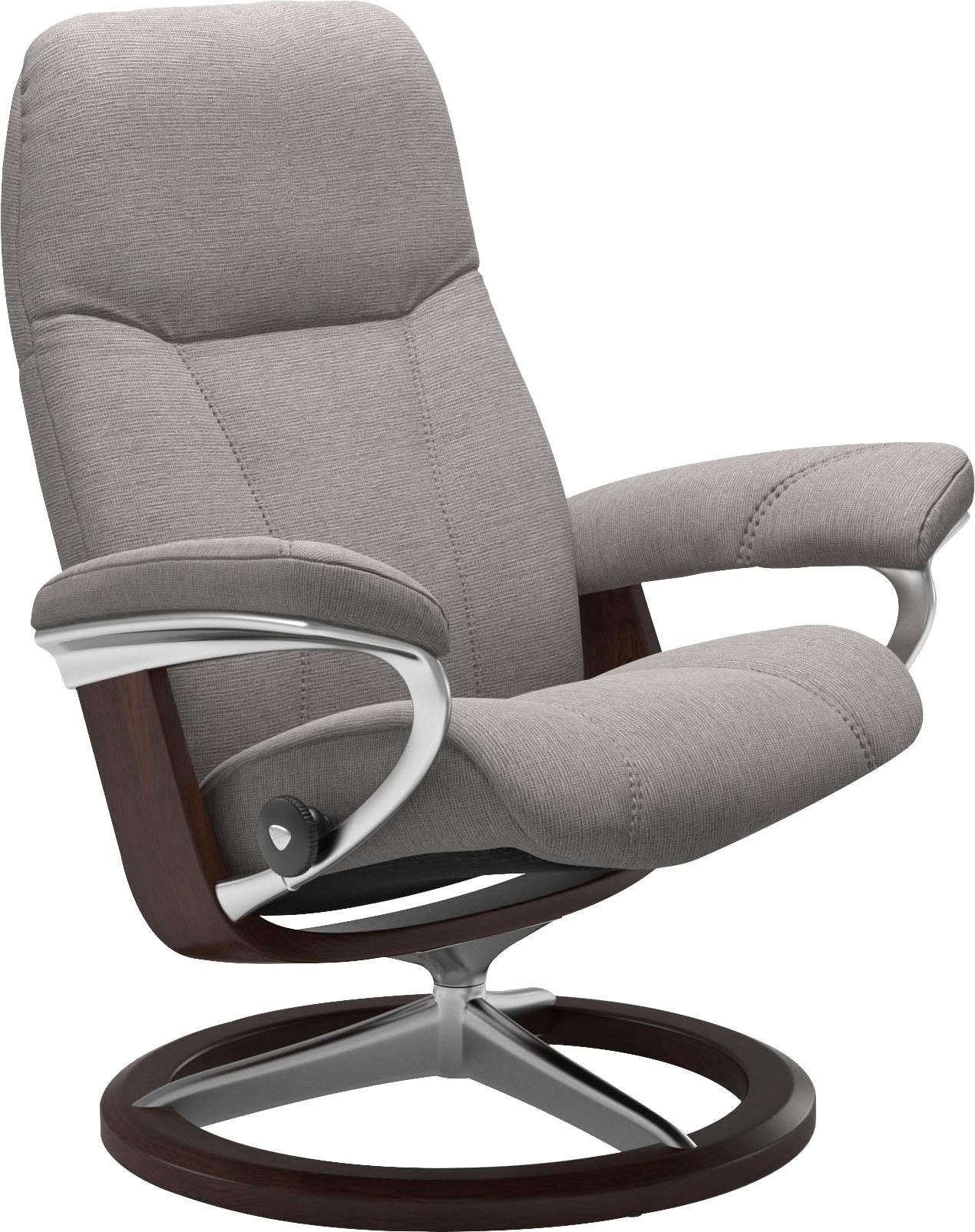 Stressless® Relaxsessel Consul, mit Signature Base, Größe S, Gestell Braun