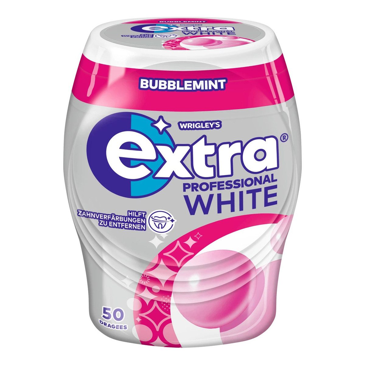 Wrigleys Extra Süßigkeit, Wrigleys Extra Professional WHITE Minze Beere 50 Dragees 70g