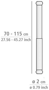 WENKO Duschstange Teleskop, Weiß