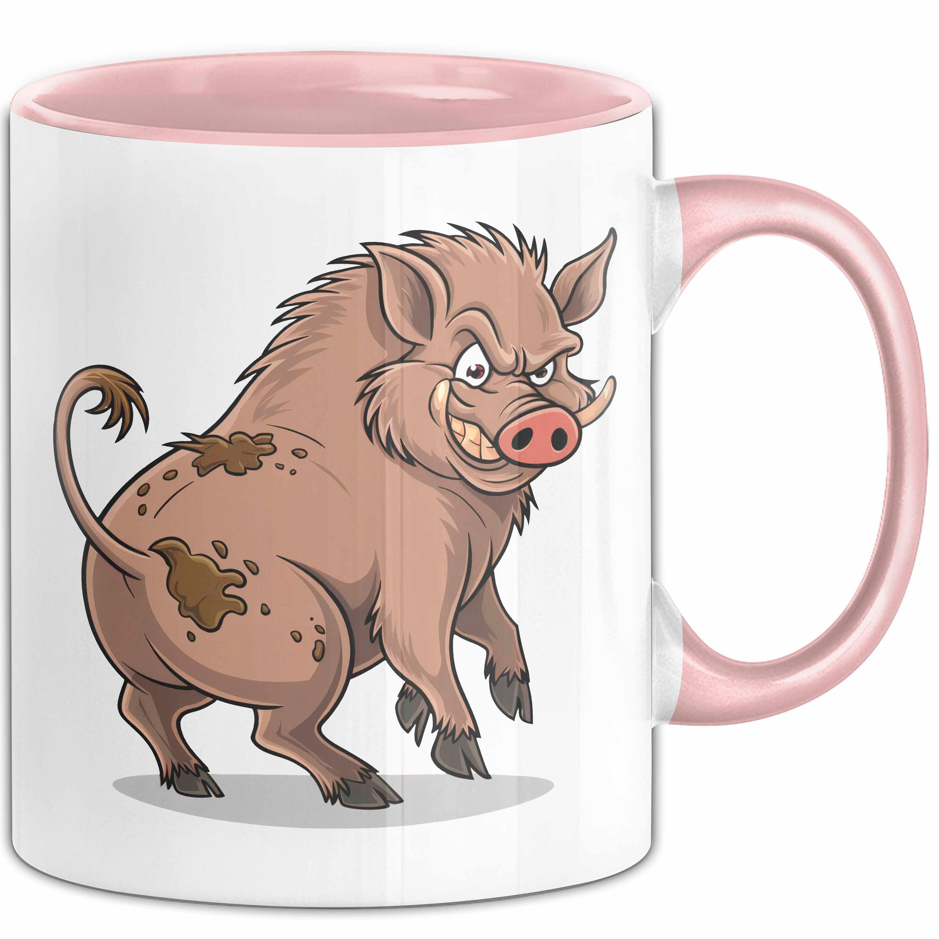 Tasse Wildschweinjagd Tasse Geschenk für Schwarzwildjäger Spruch