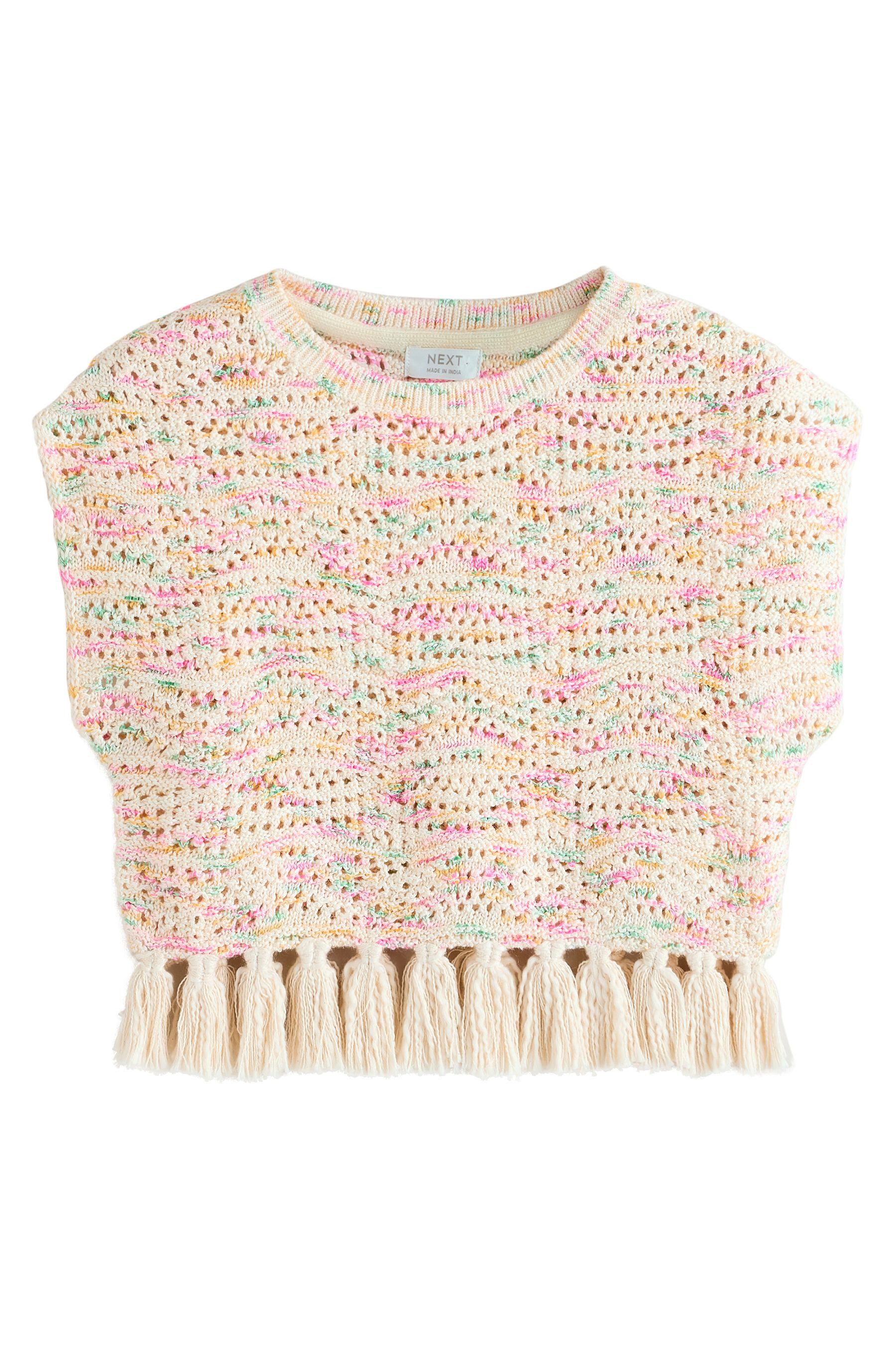 Next Вязаные свитера Strickoberteil mit Quasten (1-tlg)