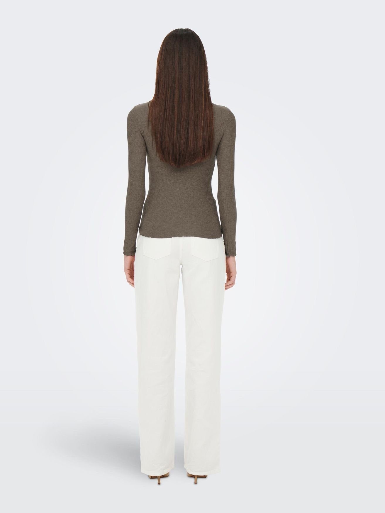 ONLY T-Shirt (1-tlg) ONLEMMA L/S HIGH NECK TOP NOOS JRS