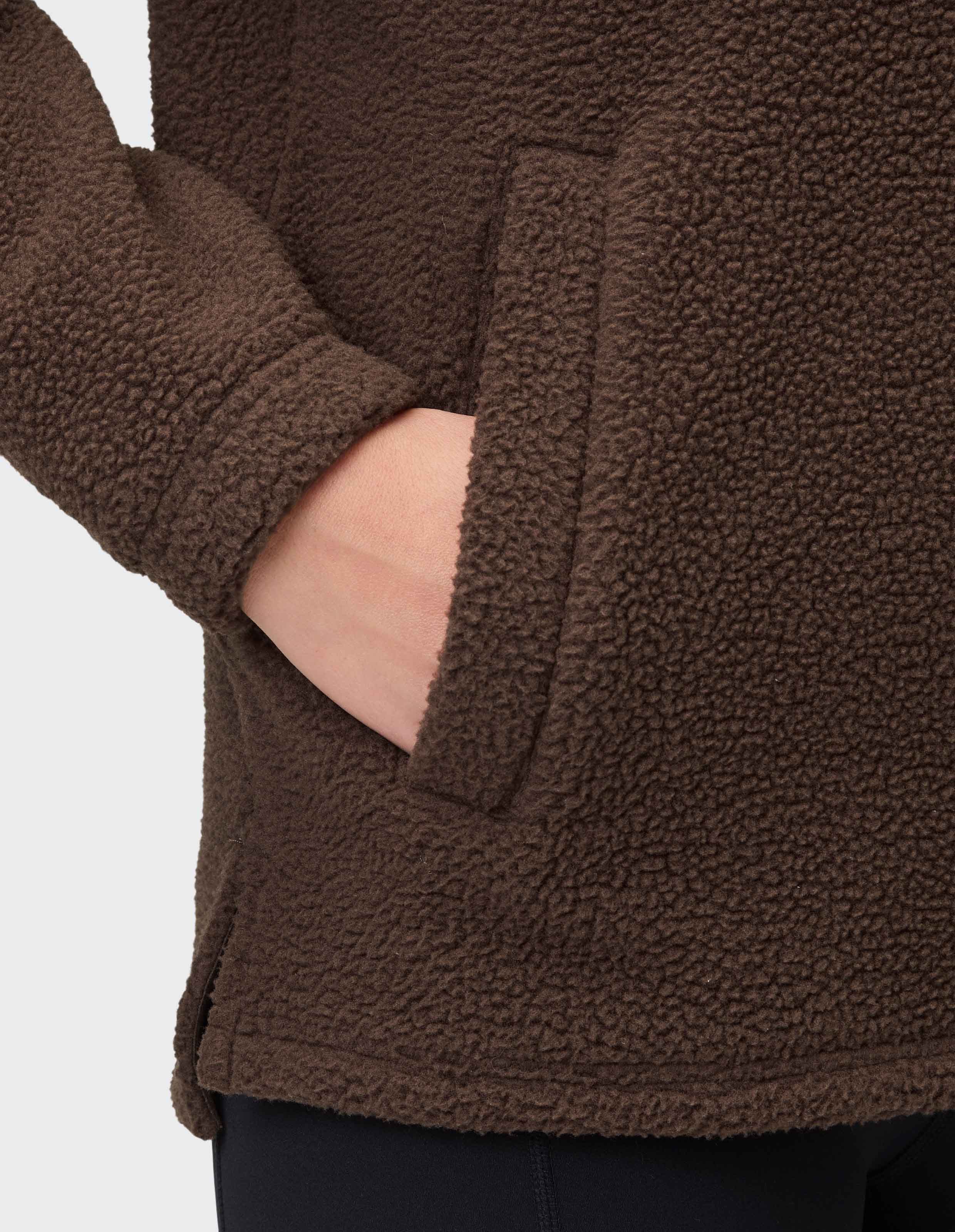 Venice Beach Sweatshirt 1/4 Zip Sweat SARAH sportlicher Stil, für den Alltag, aus Polyester