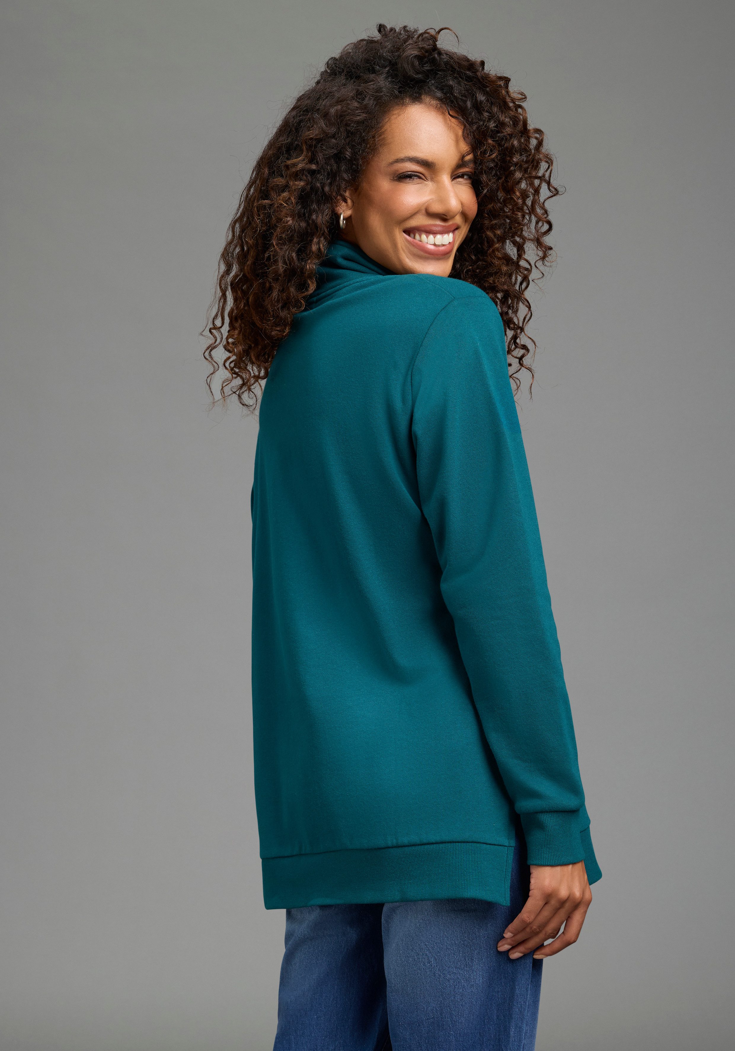 Laura Scott Longsweatshirt in großen Größen verfügbar