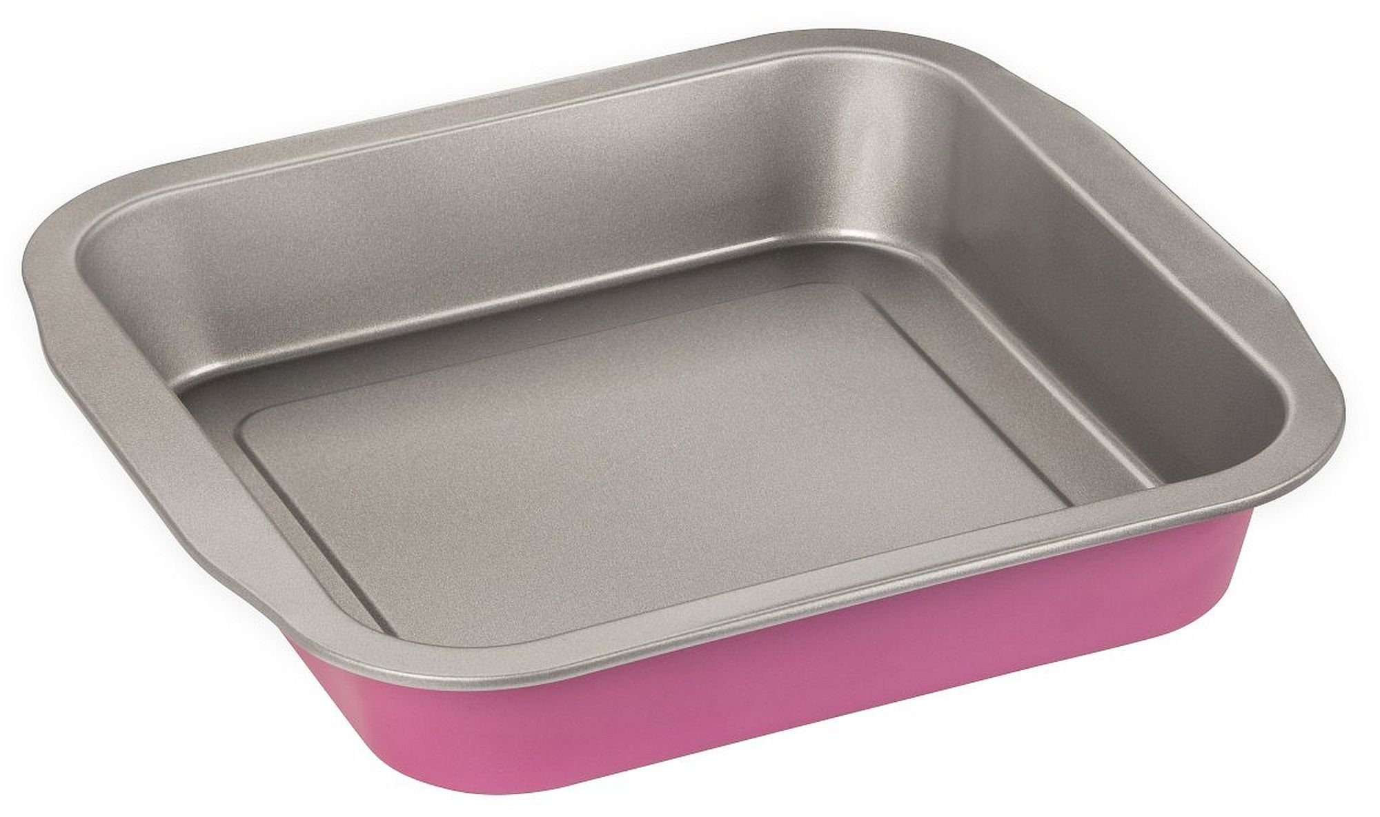 Zenker Backform Brownieform Brownie Backform Backblech 27x26cm Rosa Creative Studio