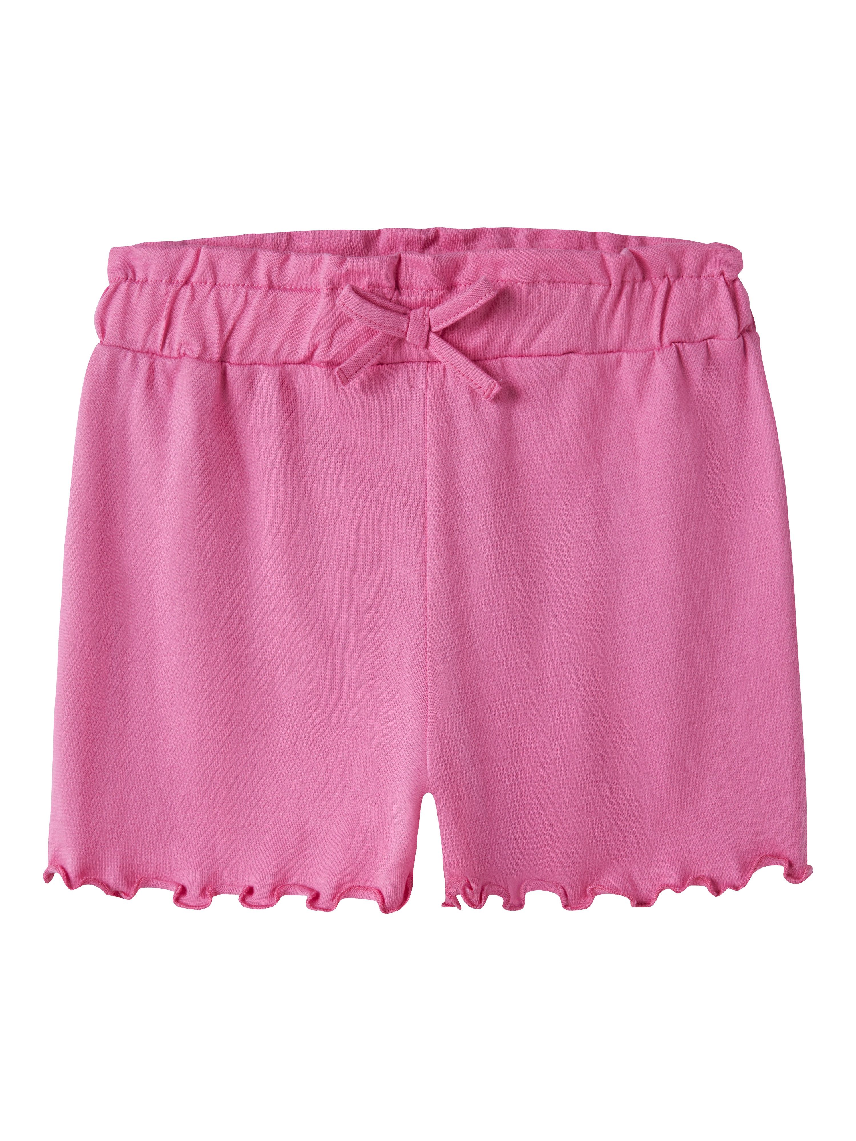 Name It Shorts NMFVIVIA SHORTS NOOS aus Baumwolle, elastischer Bund, mit gewelltem Saum, pflegeleicht