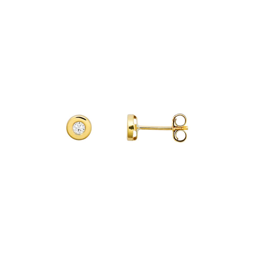 XENOX Paar Серьги-гвоздики XG14K6086G, zwei Zirkonia-Steine