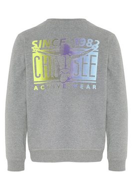 Chiemsee Sweatshirt Sweatshirt mit Jumper-Motiv im Farbverlauf 1