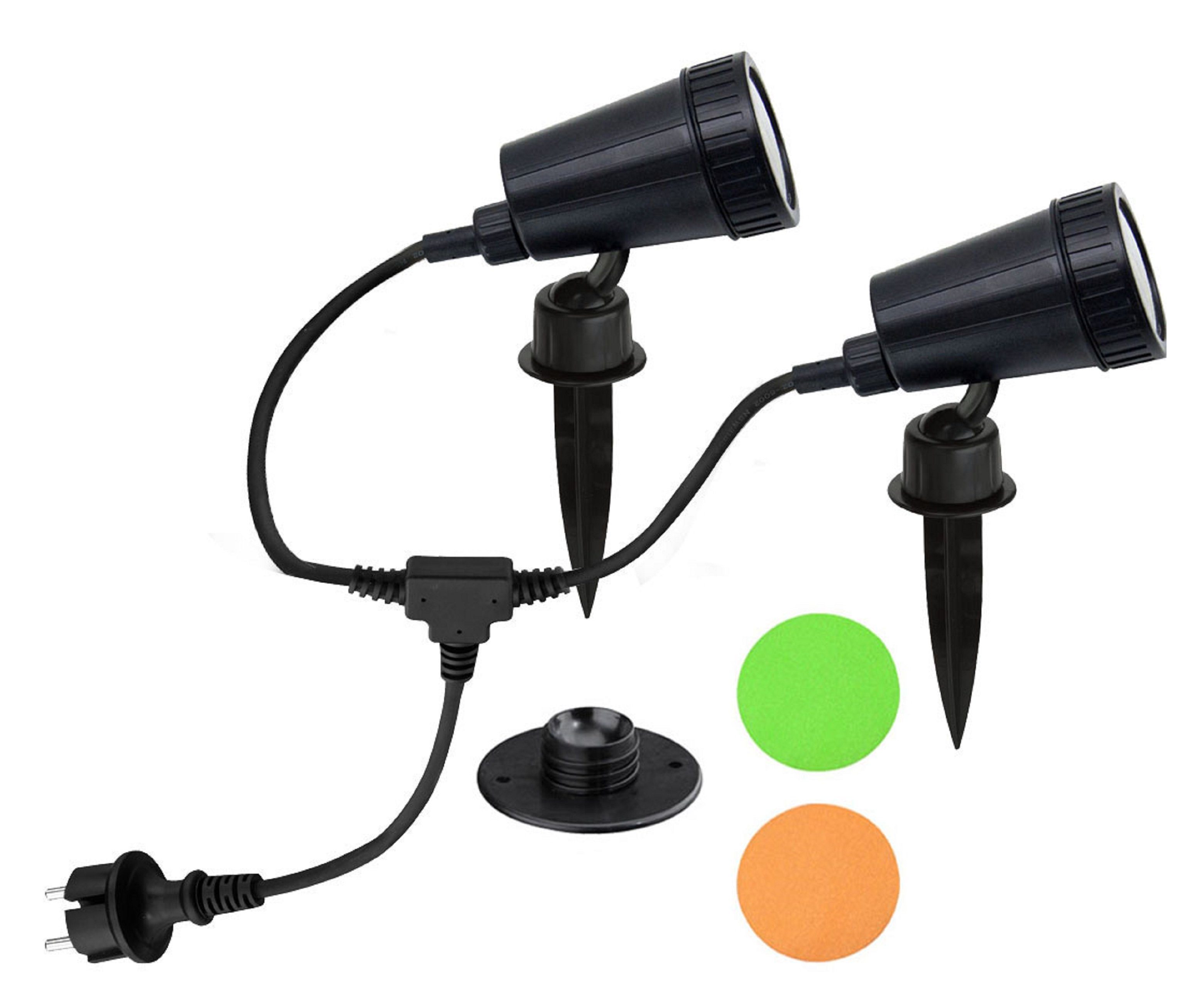 TRANGO LED Gartenstrahler, -flammig 3077 Strahler IP44 Außenleuchte *SOPHIA günstig online kaufen