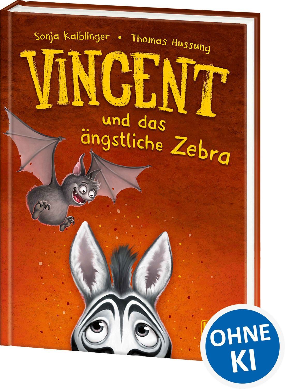 Vincent und das ängstliche Zebra (Band 3) / Sonja Kaiblinger, Flattere mit Vincent ins nächste Abenteuer - Kinderbuch ab 7 Jahren - Präsentiert von Loewe Wow! - Wenn Lesen WOW! macht