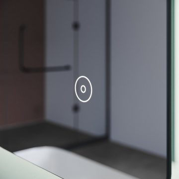 SONNI Badspiegel Badspiegel mit beleuchtung,LED-Beleuchtung beschlagfrei Lichtspiegel