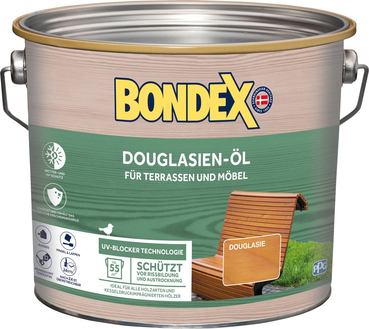 Bondex Hartholzöl Bondex Douglasien Öl 2,5 L