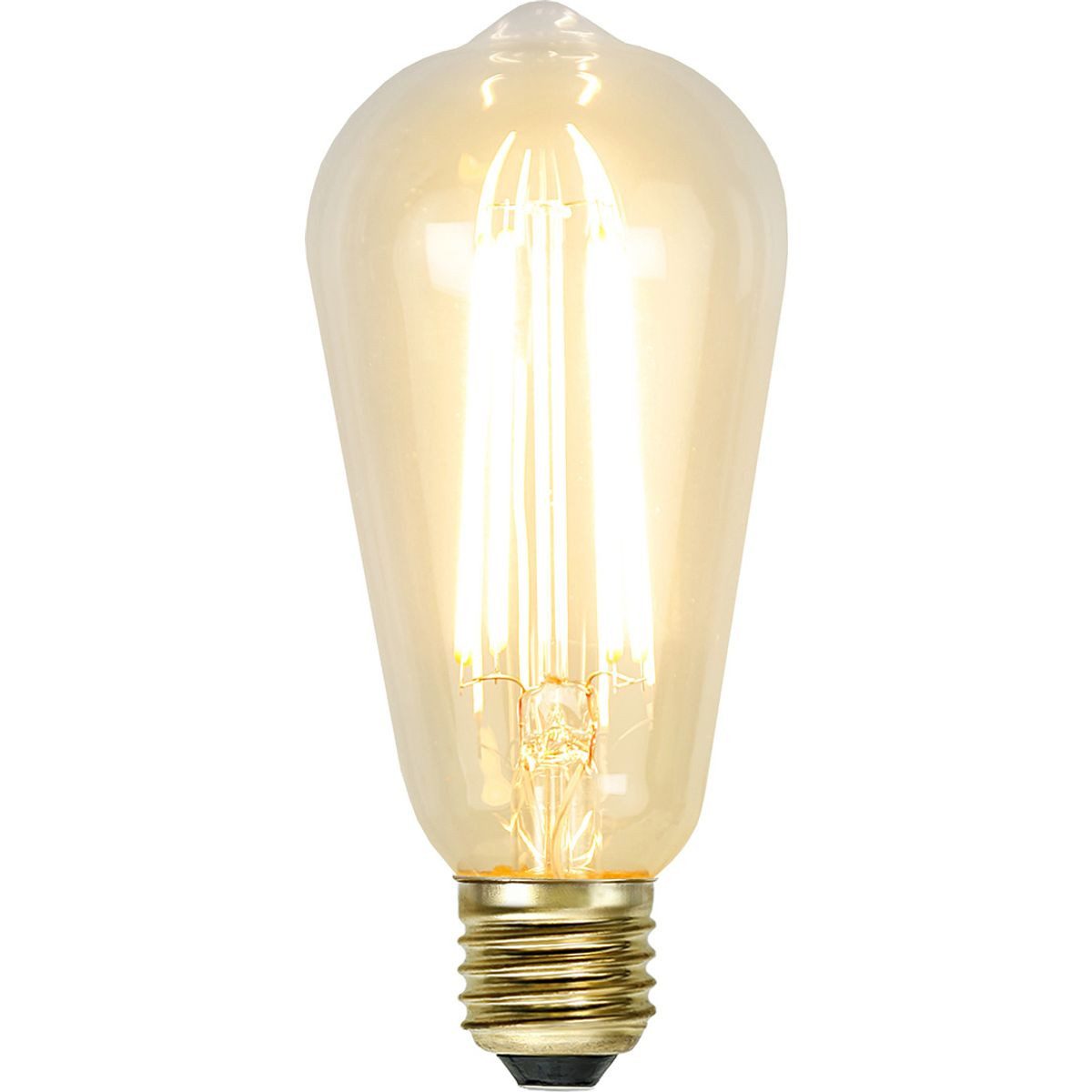 STAR TRADING LED Dekolicht Soft Glow, LED-Leuchtmittel,Soft Glow', Edison-Form, E27, 3,6W, 320lm, warmweiß