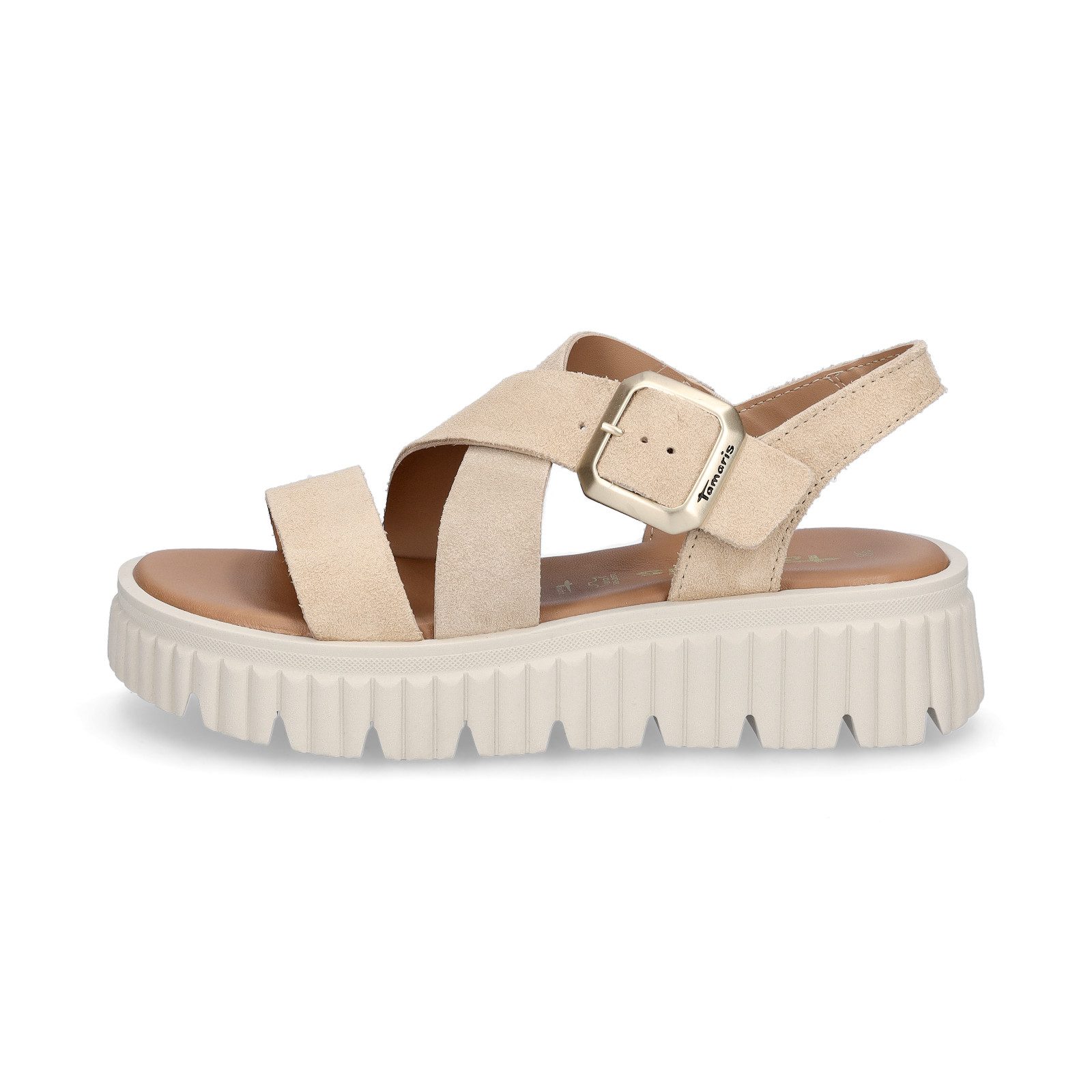 Tamaris Tamaris Damen Sandale beige Sandale günstig online kaufen