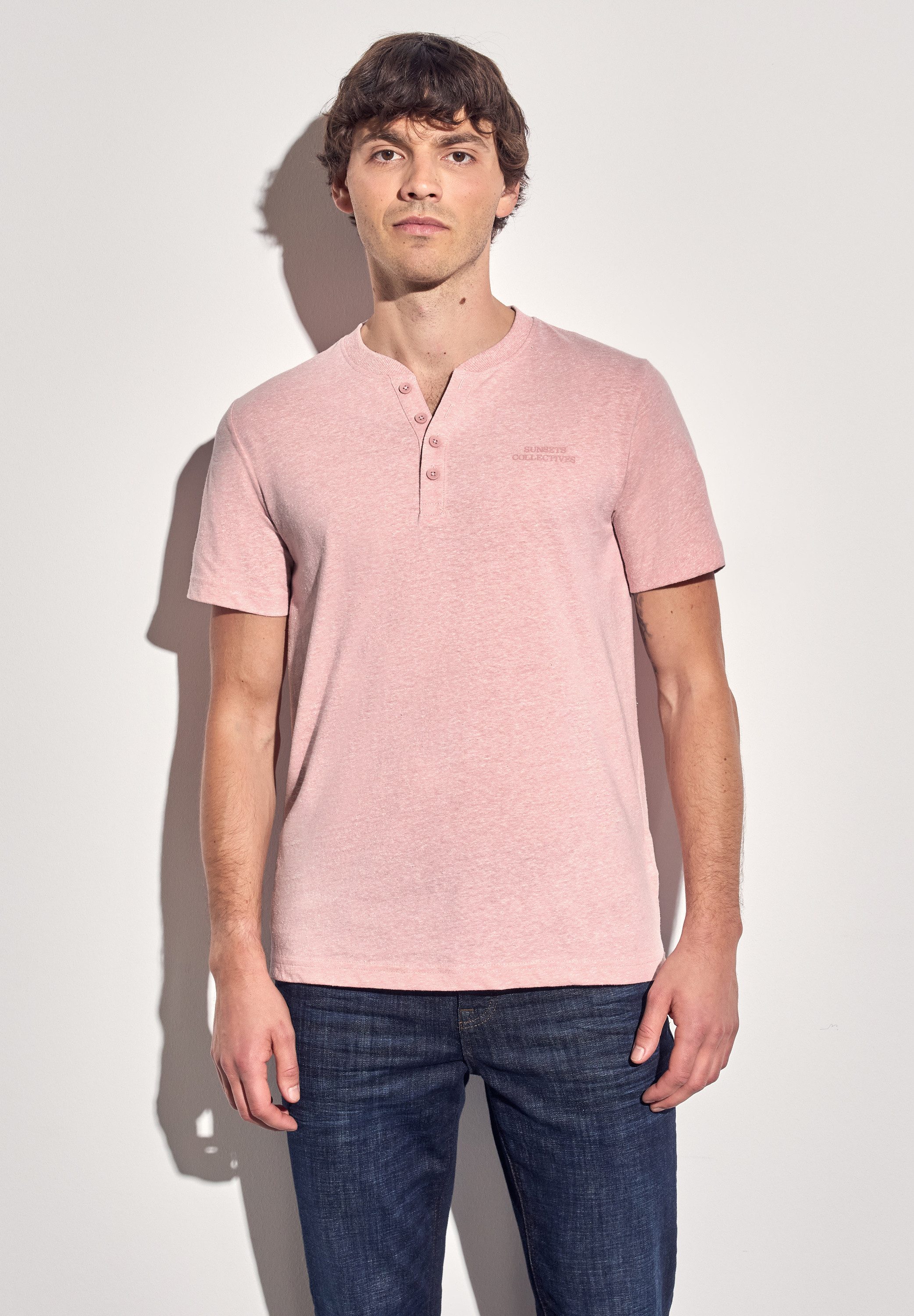 STREET ONE MEN T-Shirt aus softem günstig online kaufen