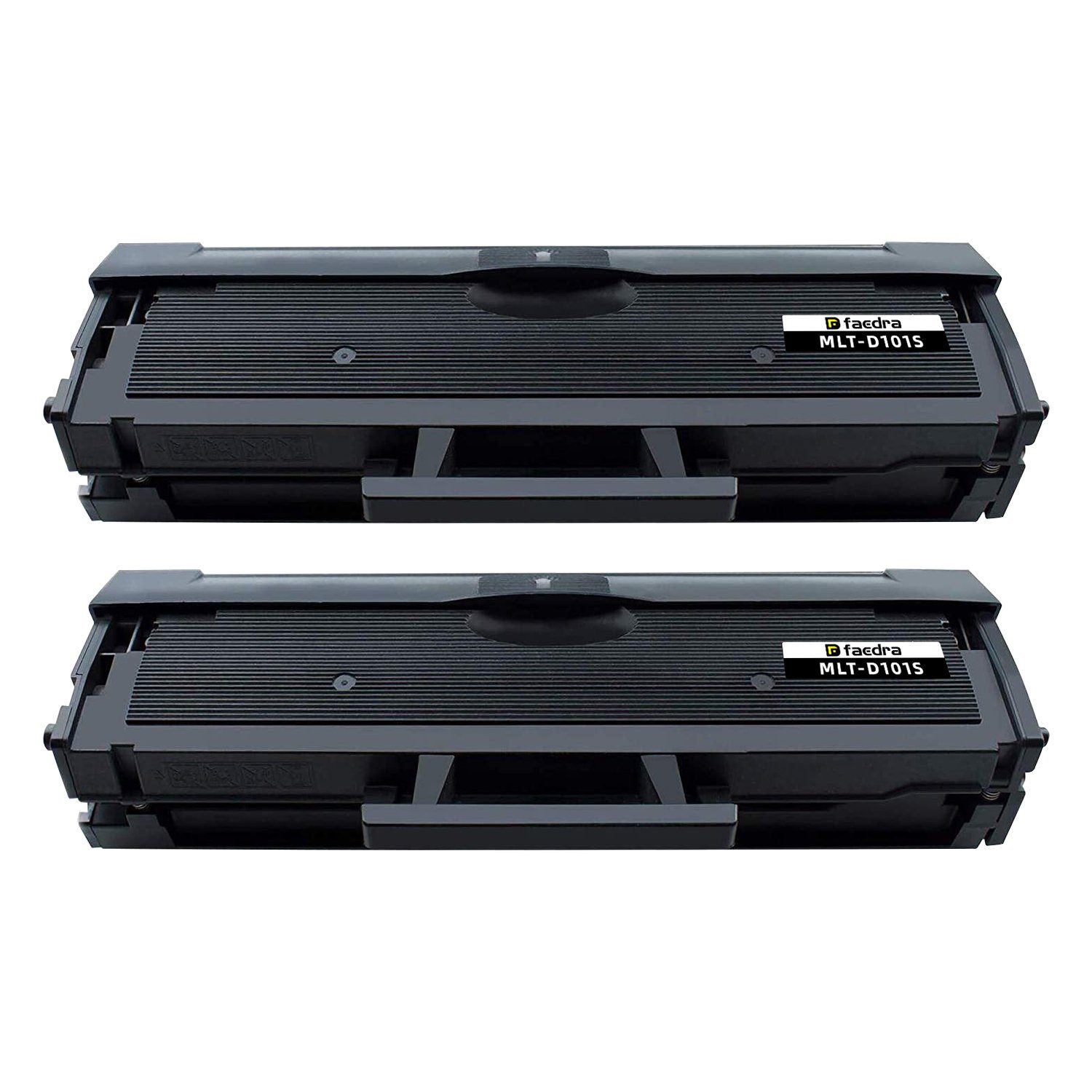 ca Tonerkartusche 2x 3407 2165 for bis Samsung 3405F, MLT-D101S/ELS SCX-3405W Seiten), ML-2160 1500 2168 3406HW Toner für faedra (Packung, SCX-3400 Druckleistung MLT-D101S Toner Samsung 3401