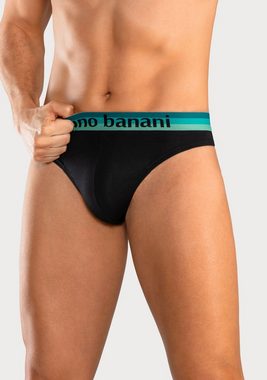 Bruno Banani String (Packung, 5-St) mit Streifen Logo Webbund