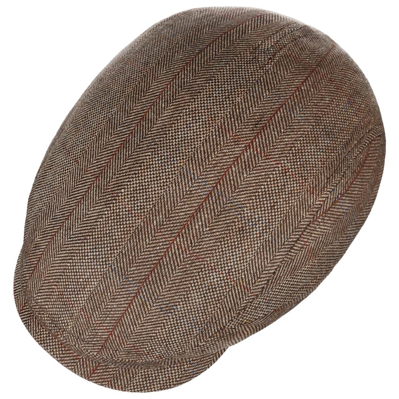 Stetson Flat Cap (1-St) Schirmmütze mit Schirm, Made in the EU