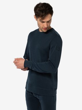 SUPER.NATURAL Sweatshirt für Herren, nachhaltig, Merino SOLUTION BIO CREW modern