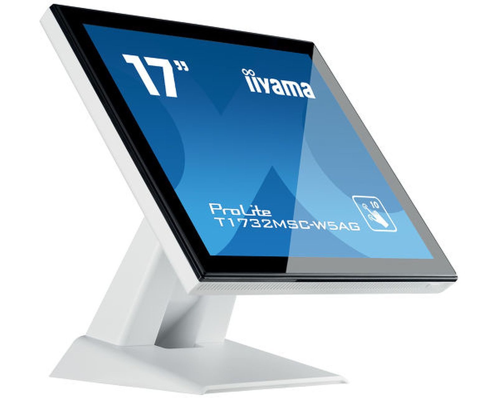 Iiyama 43,2cm (17) T1732MSC-W5AG 5:4 M-Touch HDMI+DP wh. TFT-Monitor (1280 x 1024 px, 5 ms Reaktionszeit, 75 Hz, Touchscreen, Lautsprecher, HDCP)