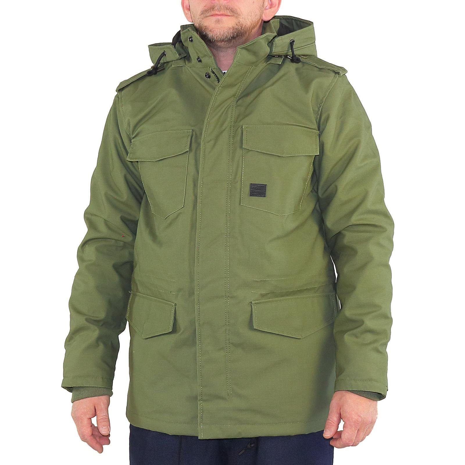 Vintage Industries Winterjacke Jacke Vintage Industries Darren Parka, G M, F olive drab