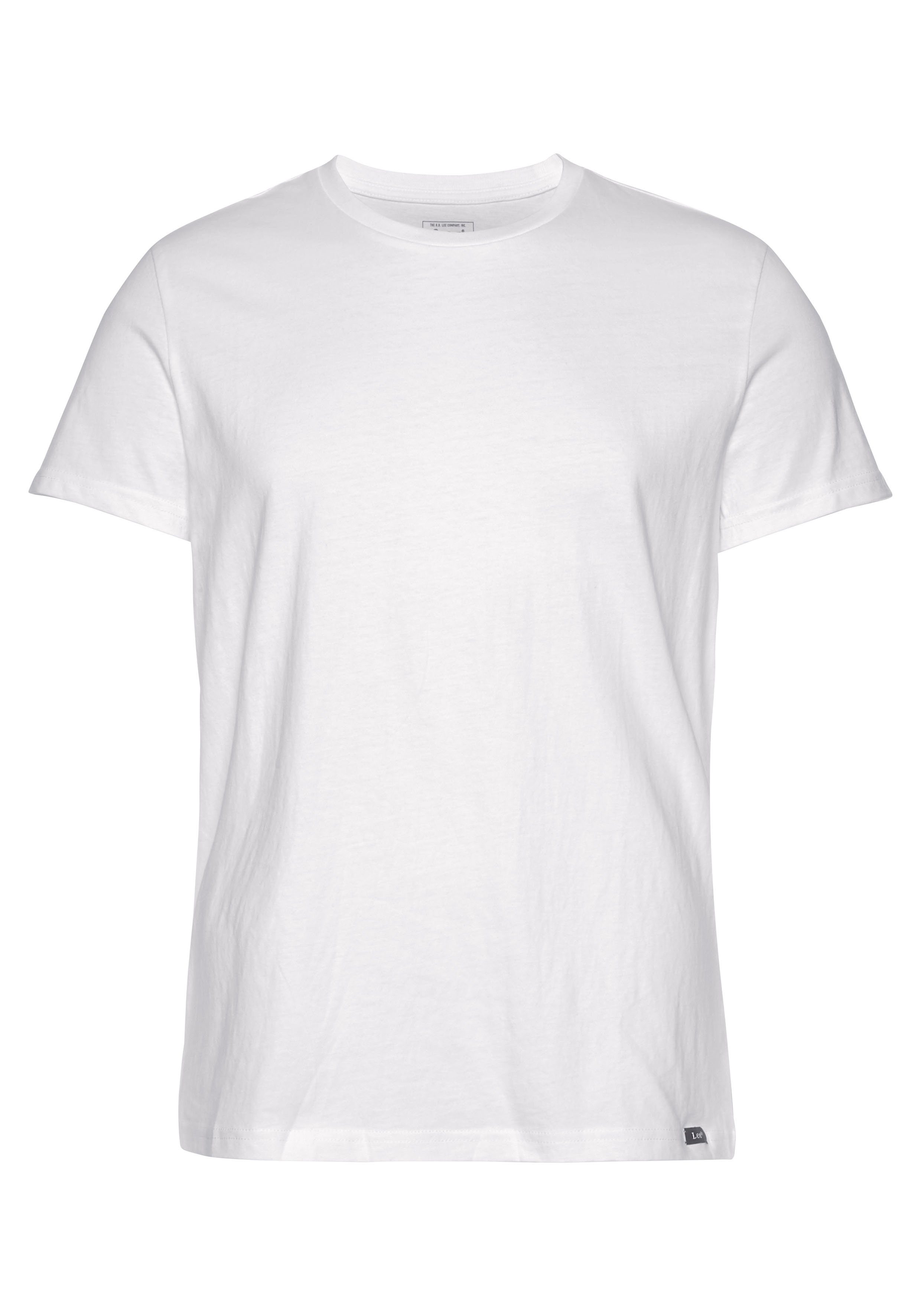 Lee® T-Shirt (Set, 2-tlg) in schmaler Passform