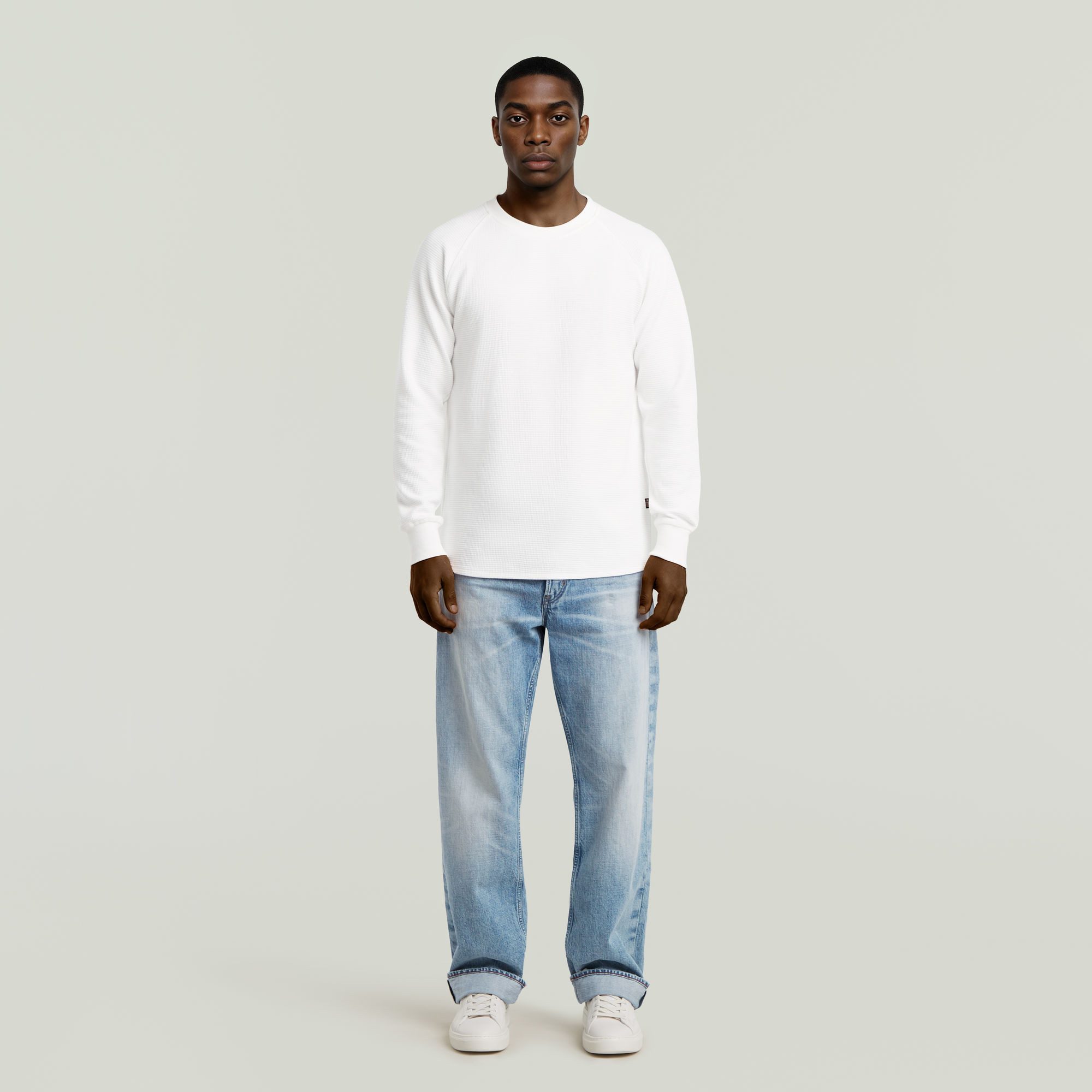 G-STAR Sweater Jirgi mit Label-Detail auf der Brust