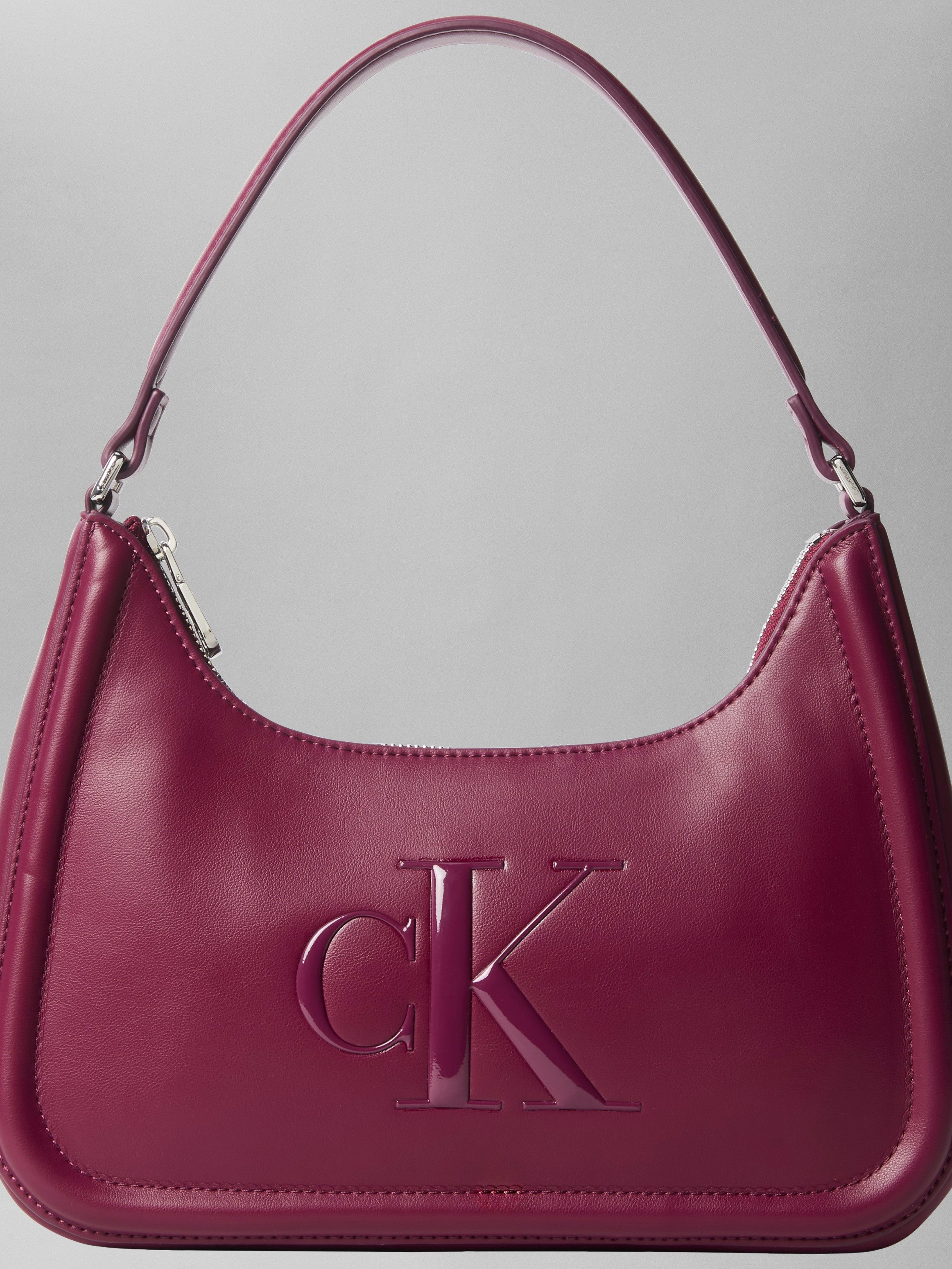 Calvin Klein Schultertasche RAISED CK SMALL SHOULDER BAG, Henkeltasche, Dam günstig online kaufen