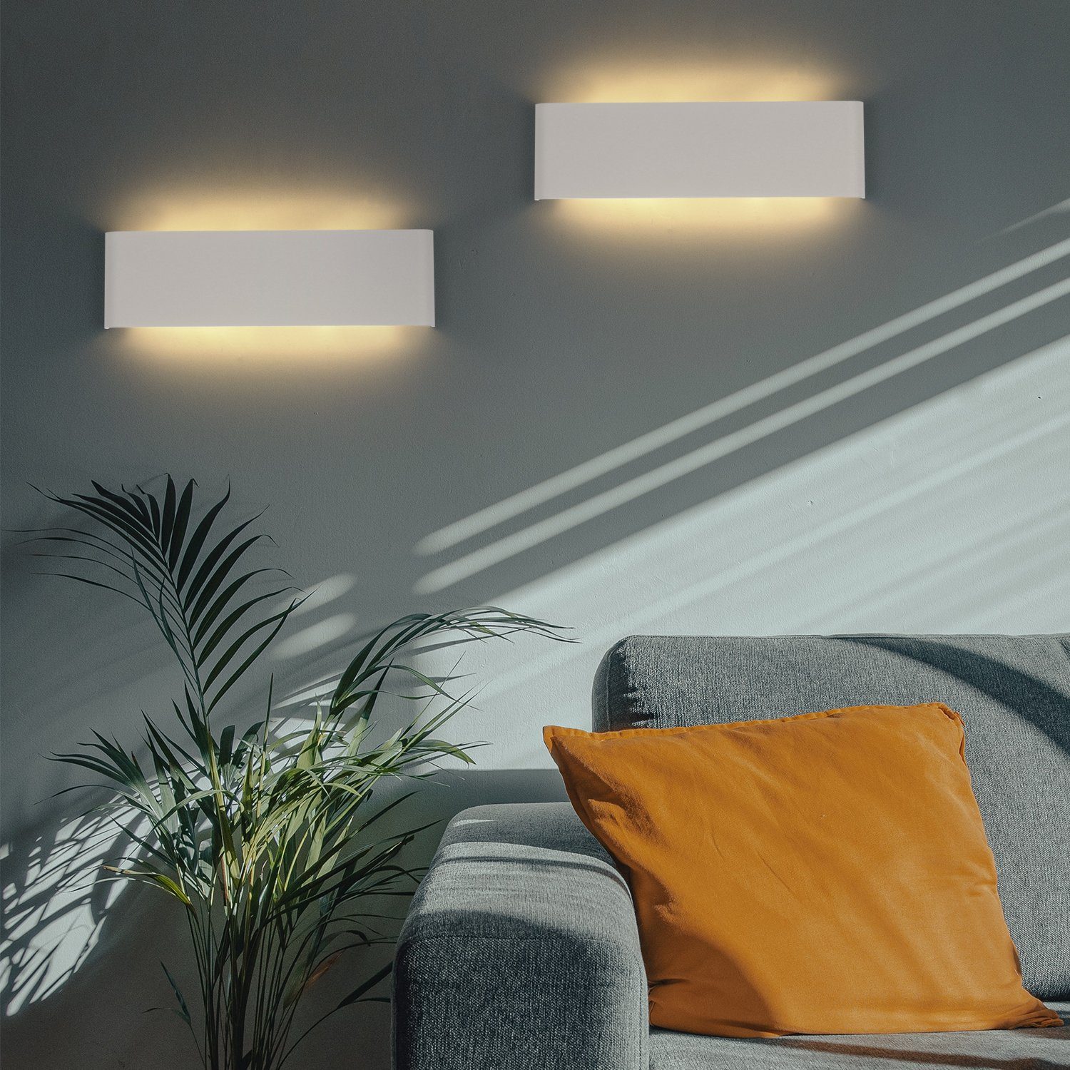 Modern LED Wandleuchte Wandlampe Flur Strahler Wohnzimmer Schlafzimmer Leuchte 