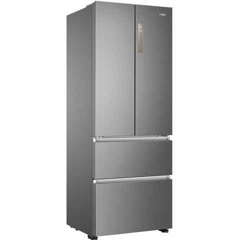 Haier Kühlschrank silber HB17FPAAA, 190 cm hoch, 70 cm breit, MyZone Fach: 0 Grad Zone, Frischezone, Defrost, Quick Cool.