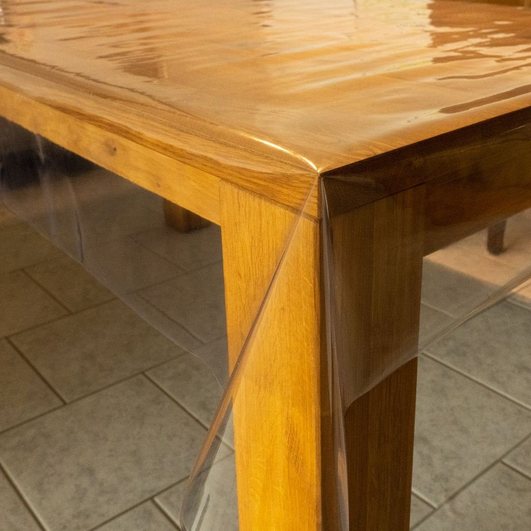 laro Tischdecke Tischfolie Tischdecke Durchsichtig Transparent günstig online kaufen