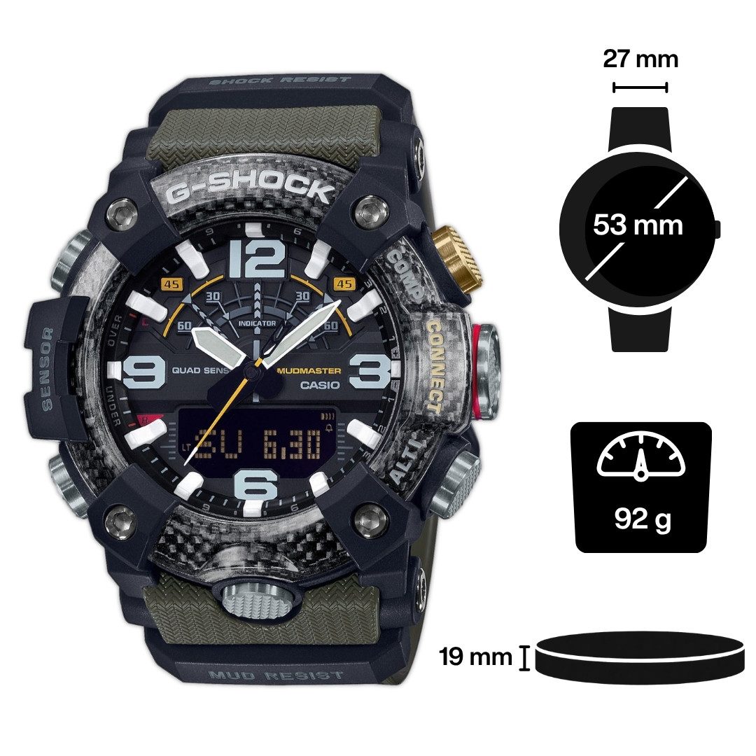 CASIO Quarzuhr Casio G-Shock GG-B100-1A3