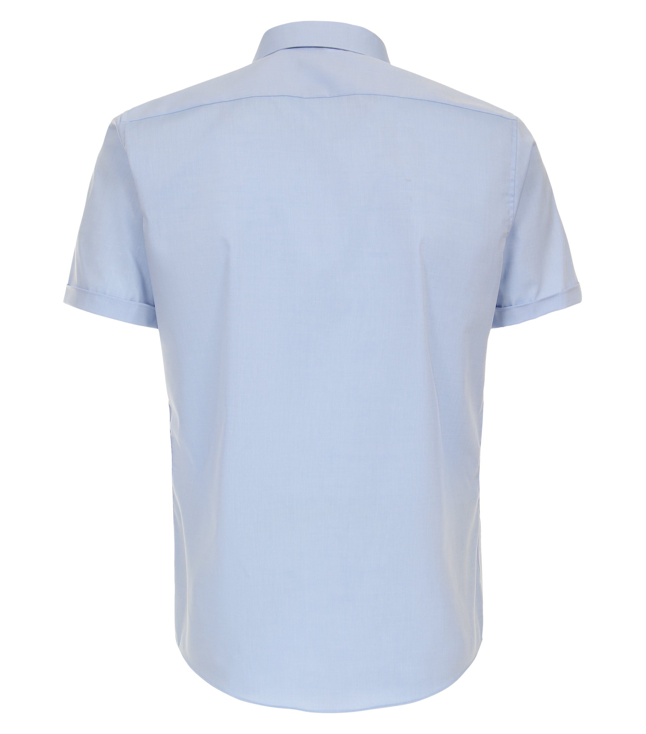 Redmond Kurzarmhemd uni Slim Fit günstig online kaufen