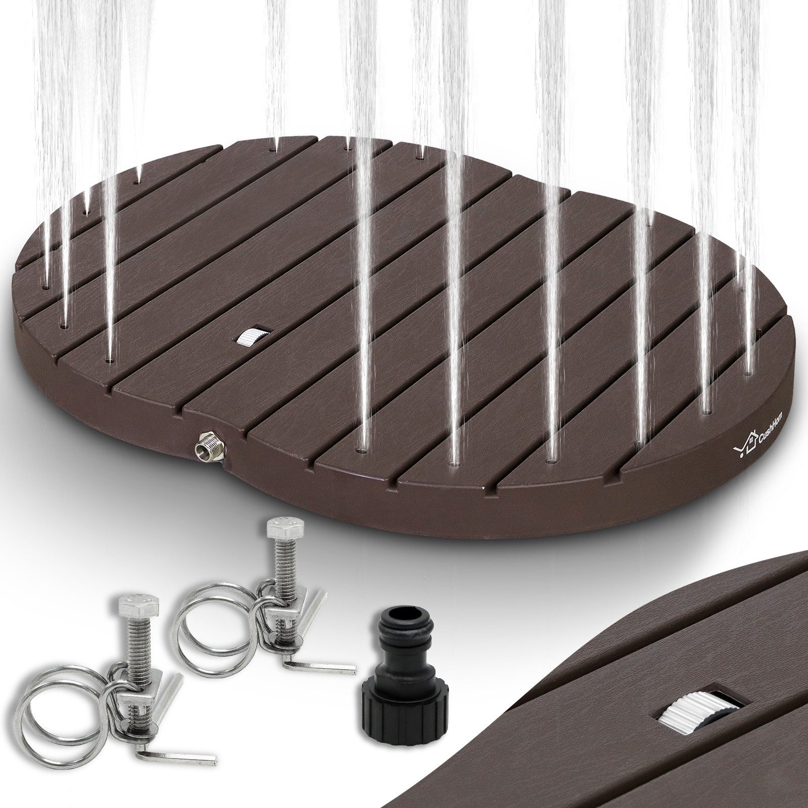 CCLIFE Gartendusche CCLIFE Gartendusche Aussendusche, Bodendusche günstig online kaufen