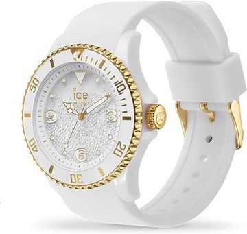 ice-watch Quarzuhr, Ice-Watch - ICE crystal White gold (Medium)