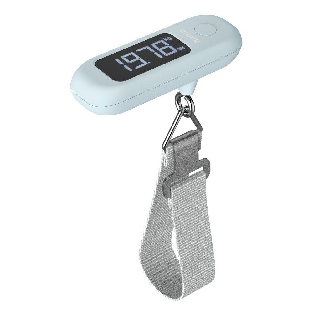 Hama Kofferwaage Hama Kofferwaage 50 kg blau/grau - digitale Waage