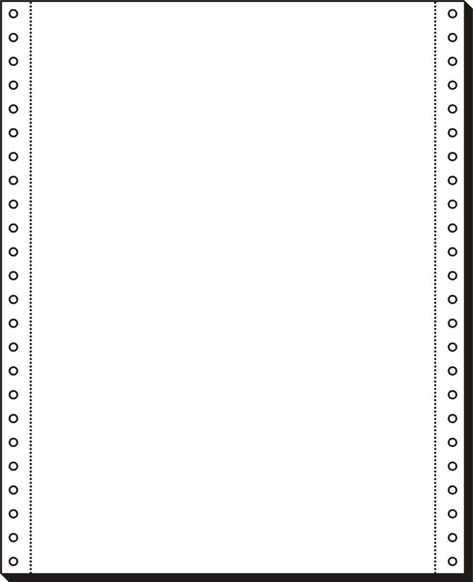 Sigel Endlospapier DIN-Computerpapier 12 Zollx240mm 70g/qm 2000 Blatt
