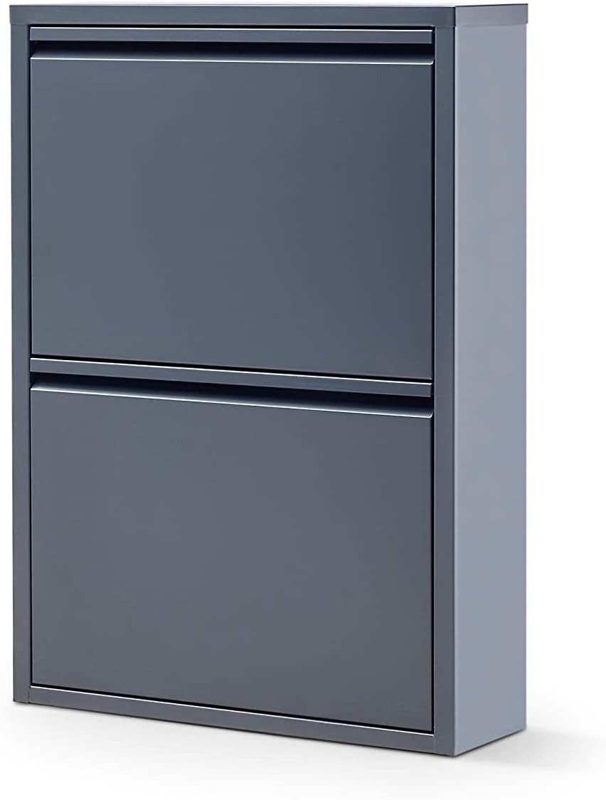 gowoll Schuhschrank Schmal Schuhregal Metall Schuhkipper günstig online kaufen