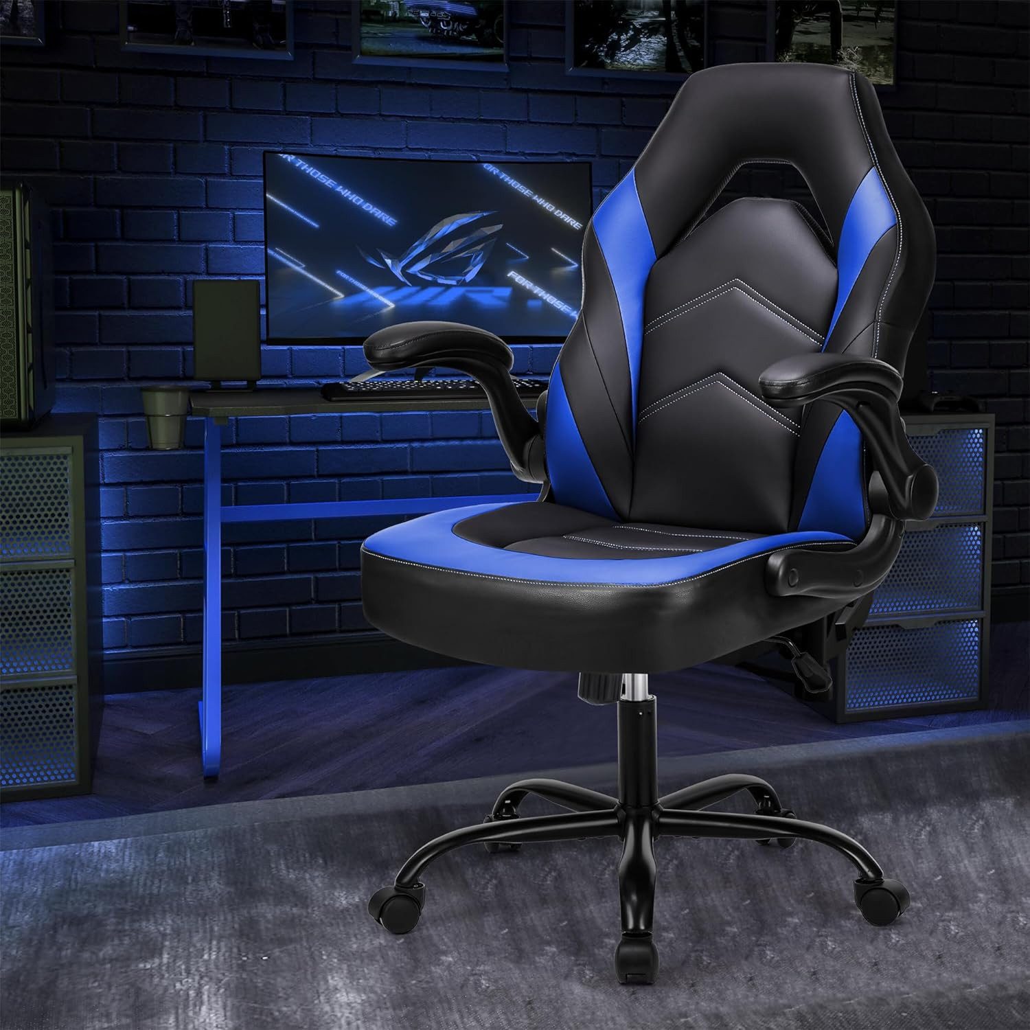 DUMOS Gaming-Stuhl E-Sports-Stuhl,ergonomischer Bürostuhl, Kunstleder PC-St günstig online kaufen