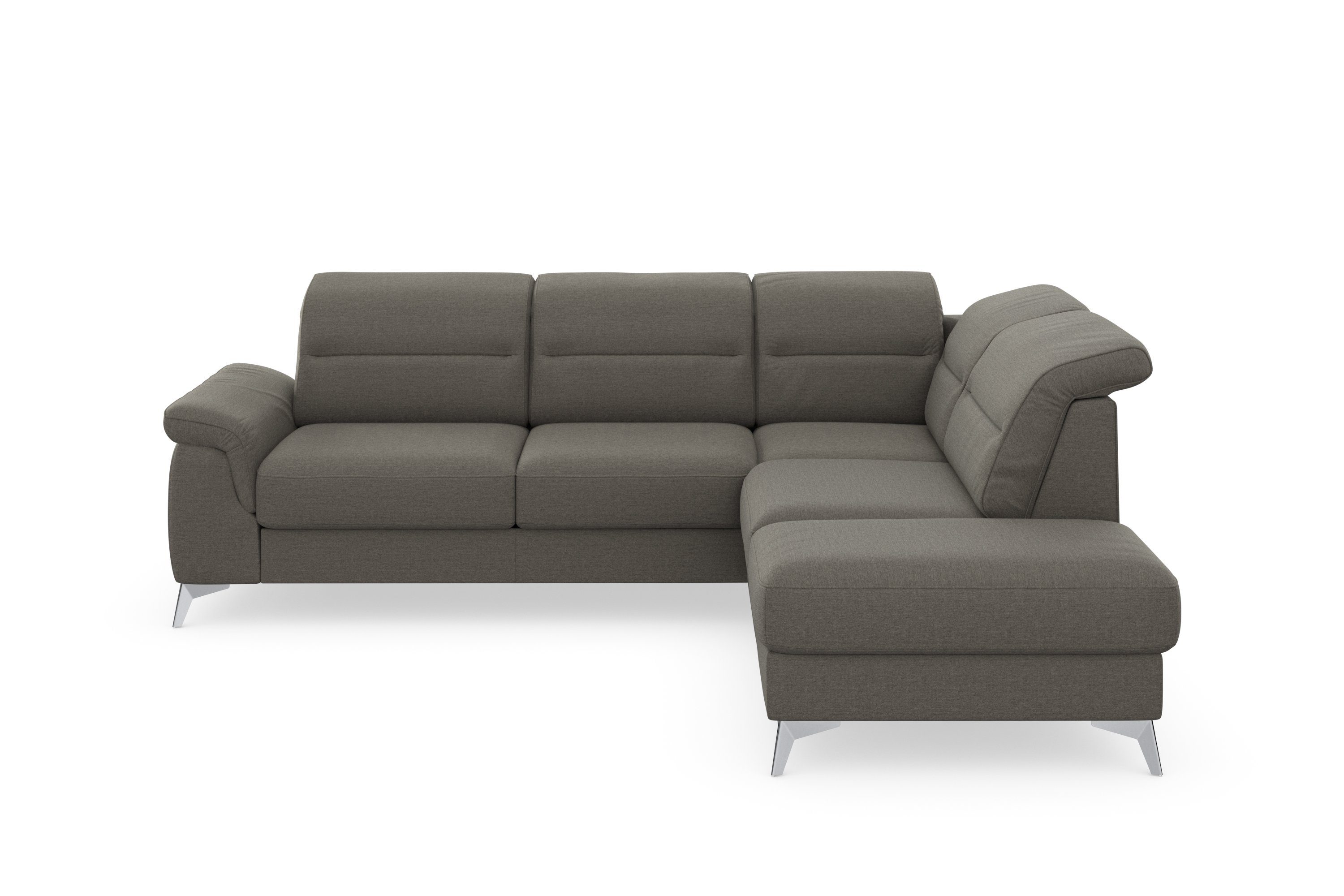 sit&more Armteilfunktion Ecksofa und Kopfteilverstellung Sinatra, optional mit mane, mit