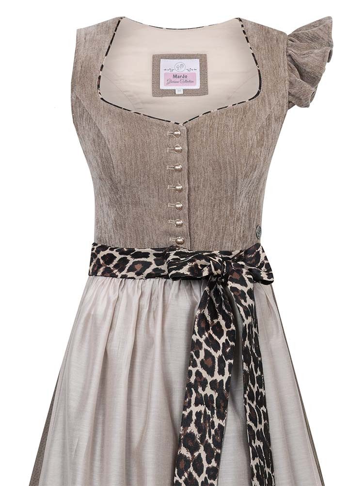 MarJo Dirndl Dirndl Oberhofen 70cm Länge sand Leo