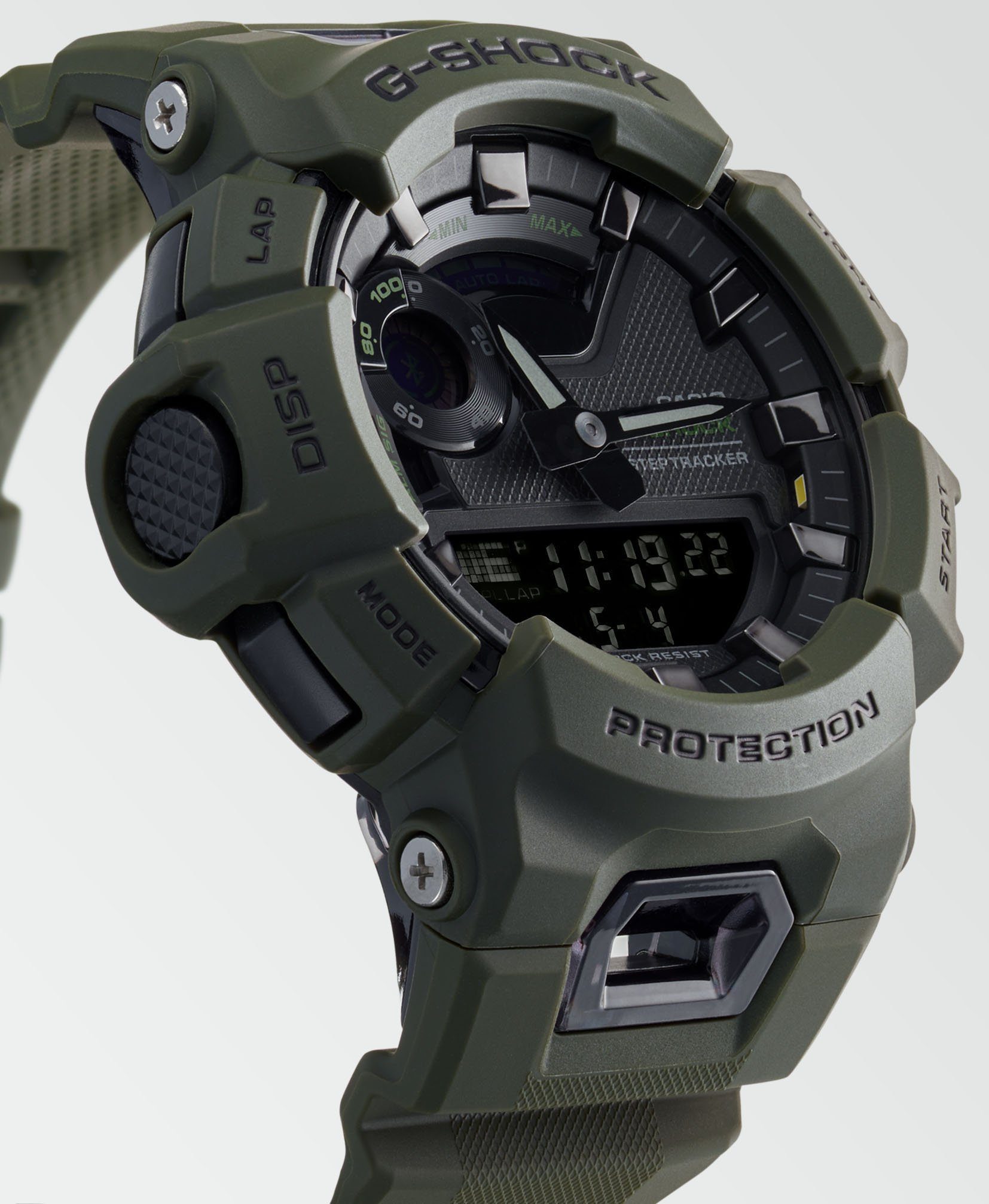 CASIO G-SHOCK GBA-900 Smartwatch, Armbanduhr,Herren,Bluetooth,Schrittzähler,digital, bis 20bar wasserd.