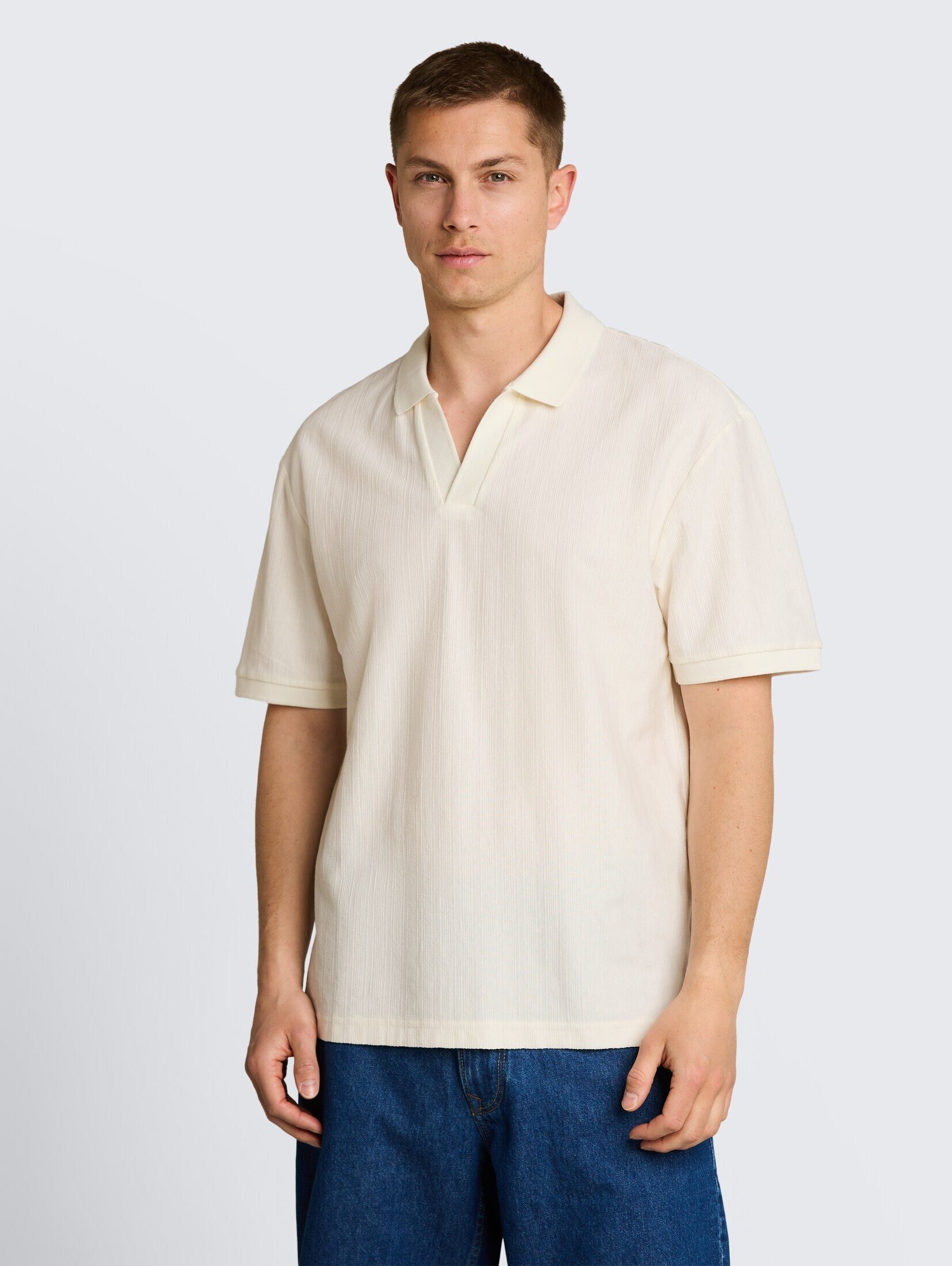 TOM TAILOR Denim Poloshirt Poloshirts Relaxed Fit Poloshirt aus Baumwolle