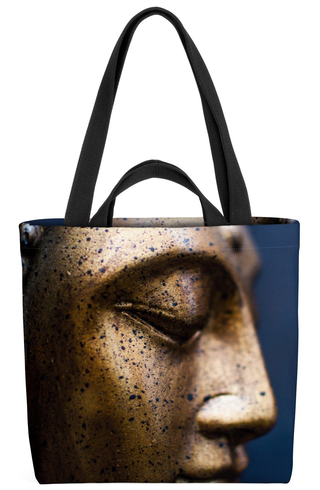 VOID Jainismuss Buddhismus Gott (1-tlg), Statue Religion Henkeltasche Buddha Hinduismus Elefant