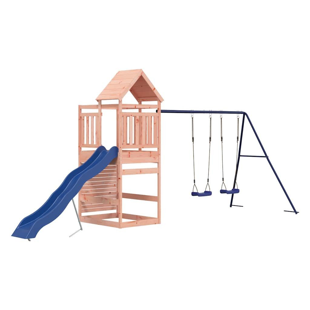 vidaXL Spielturm Spielturm Massivholz Douglasie