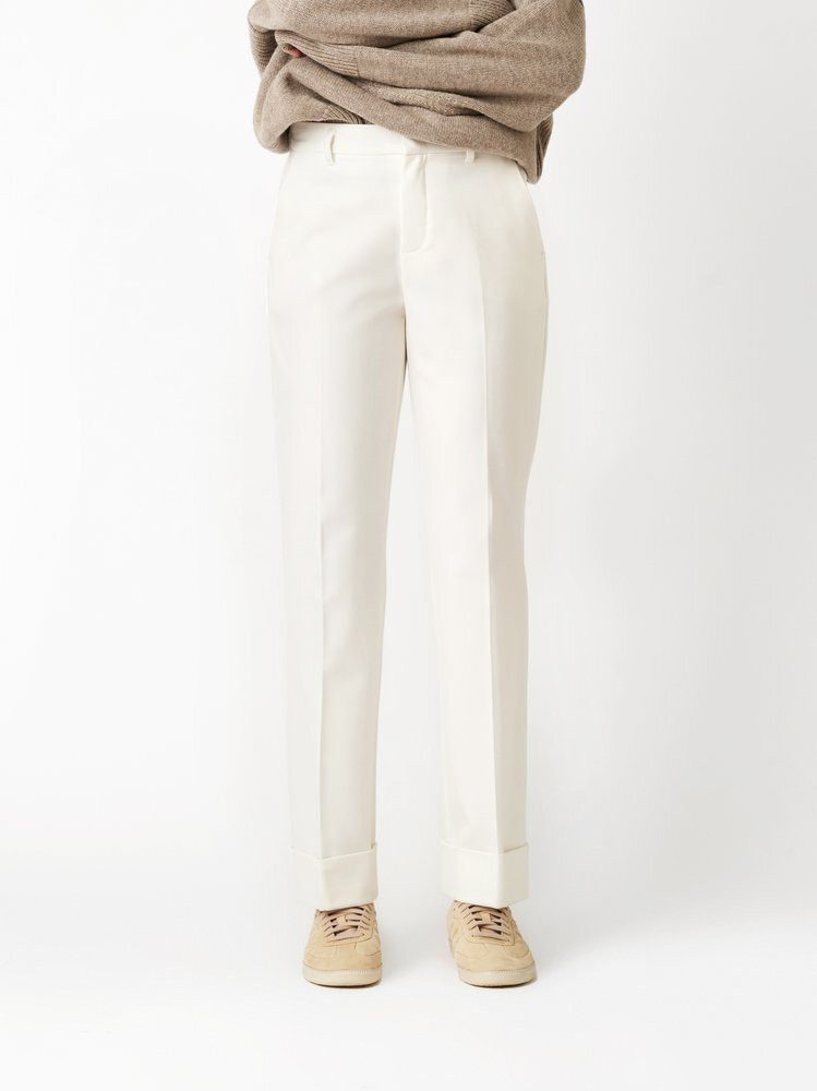 ROSNER Relaxhose Audrey1_093 (1-tlg) mit umgeschlagenen Säumen