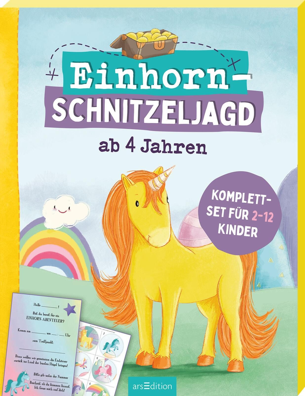 einhorn Spiel Einhorn-Schnitzeljagd ab 4 Jahren