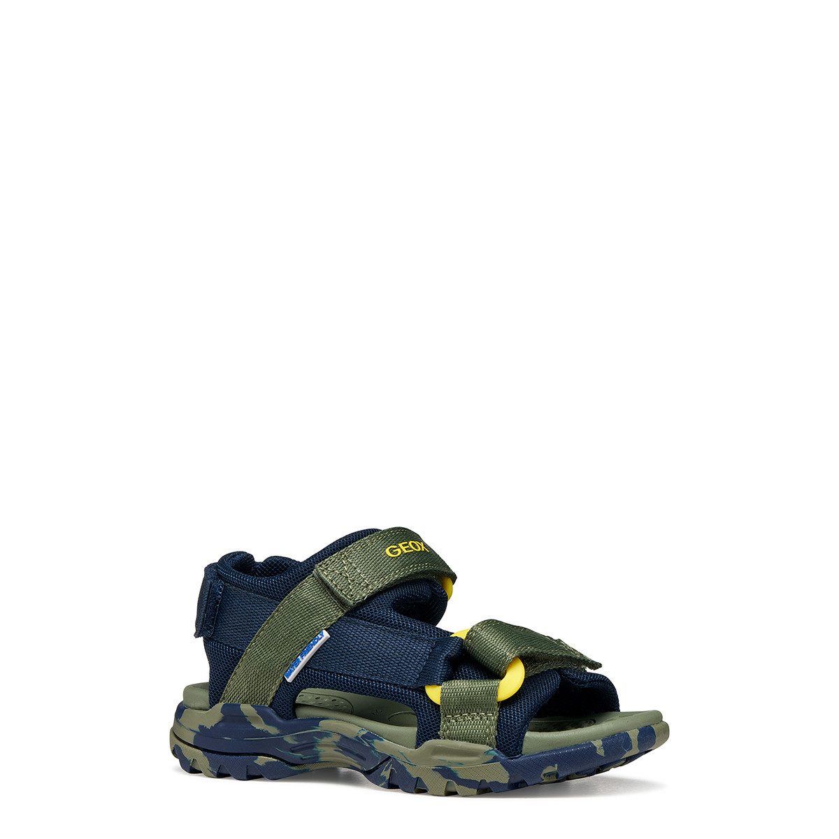 Geox GEOX BOREALIS, Sandalen, Grün kombiniert, Kinder Sandale